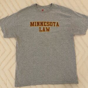 University of Minnesota Law t-shirt